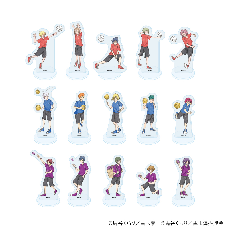 美男高校地球防衛部_アクリルぷちスタンド01/コンプリートセット(全15種)(グラフアートイラスト)【コンプリートセット／15個入り】