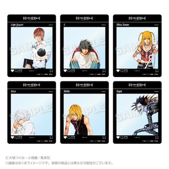 DEATH NOTE_トレーディングふぁぼカ【1パックランダム2枚入り