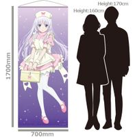 Summer Pockets_ほぼ等身大タペストリー 鳴瀬 しろは ナースメイドver