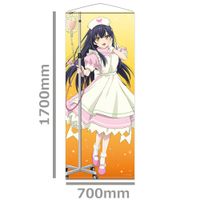 [C93] Key『Summer Pockets』 久島 鴎　等身大タペストリー Summer Pockets_ほぼ等身大タペストリー 久島 鴎 ナースメイドver