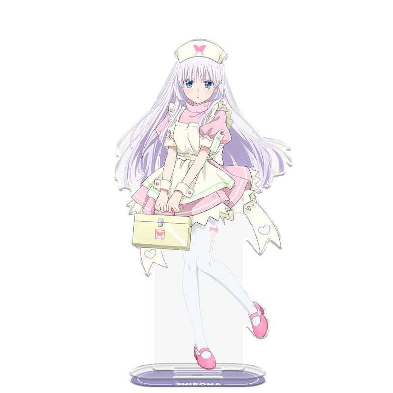 Summer Pockets_BIGアクリルキャラスタンド 鳴瀬 しろは ナースメイド
