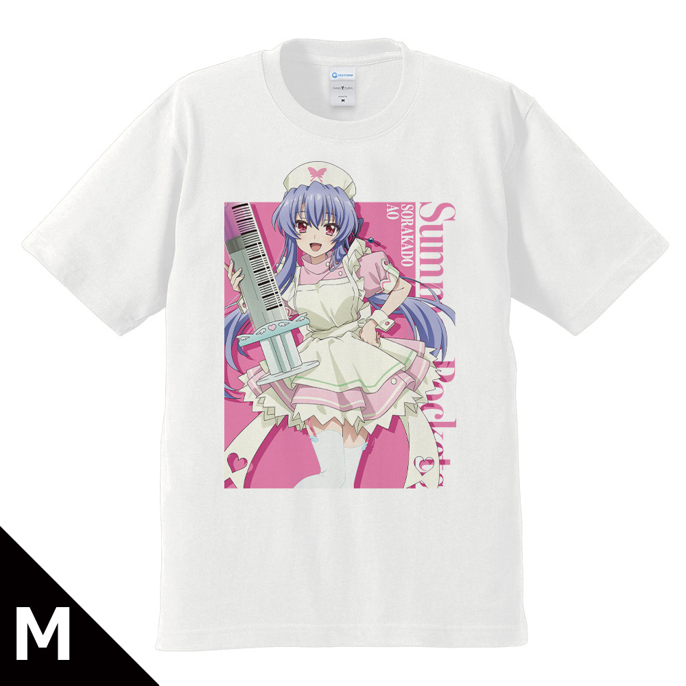 Summer Pockets_Mサイズ_Tシャツ 空門 蒼 ナースメイドver. 【描き下ろし】