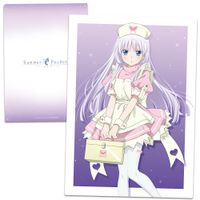 Summer Pockets_クリアファイル 鳴瀬 しろは ナースメイドver. 【描き