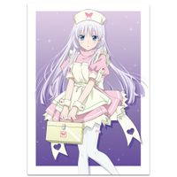 Summer Pockets_クリアファイル 鳴瀬 しろは ナースメイドver. 【描き