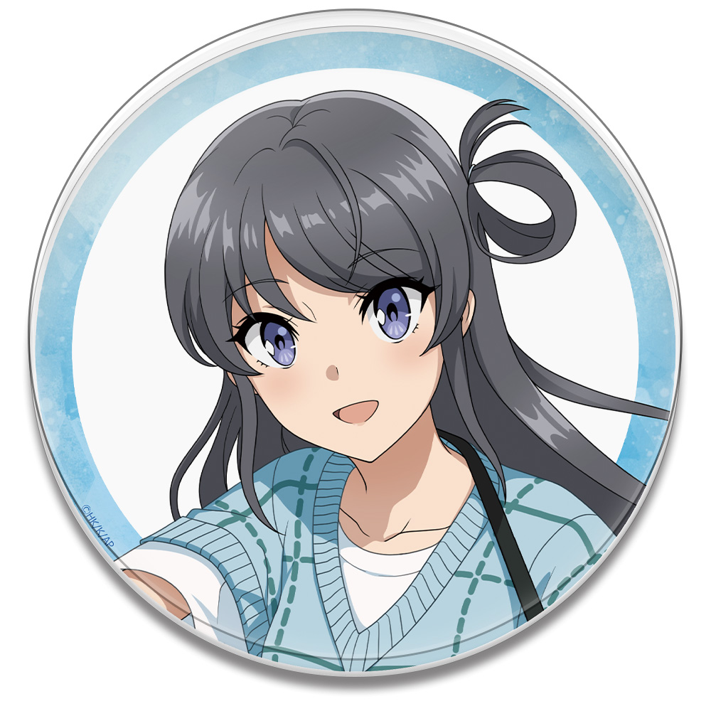 青春ブタ野郎はサンタクロースの夢を見ない_アクリルコースター(スタンド付) 桜島麻衣 ギターガールver. 【描き下ろし】
