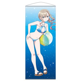 ばっどがーる_描き下ろしB2タペストリー(瑠璃葉るら/メイド水着)W