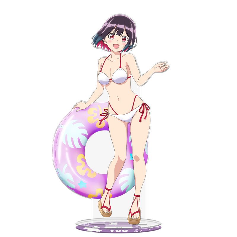 ばっどがーる_BIGアクリルキャラスタンド 優谷優 水着ver.【描き下ろし