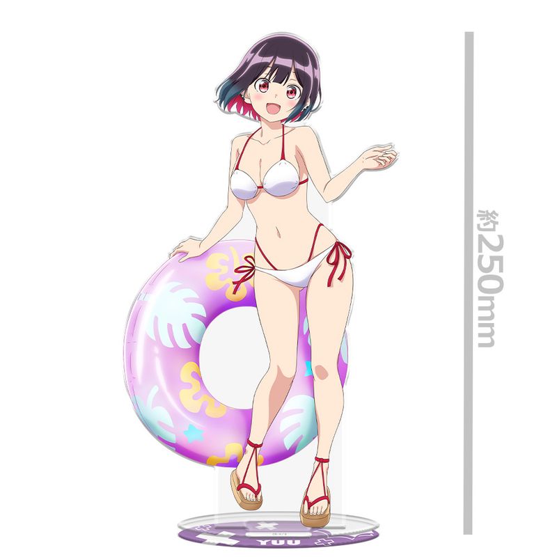 ばっどがーる_BIGアクリルキャラスタンド 優谷優 水着ver.【描き下ろし