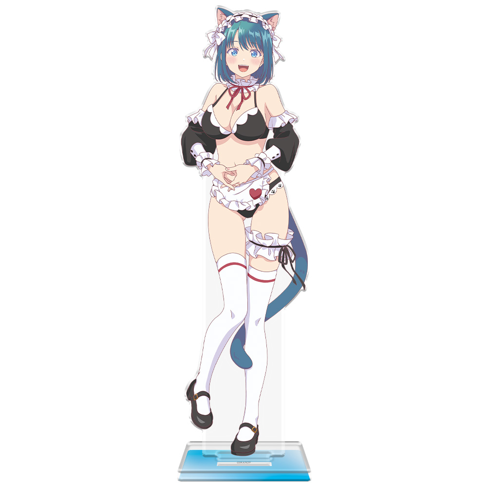 幼馴染とはラブコメにならない_BIGアクリルキャラスタンド 水萌 汐 猫