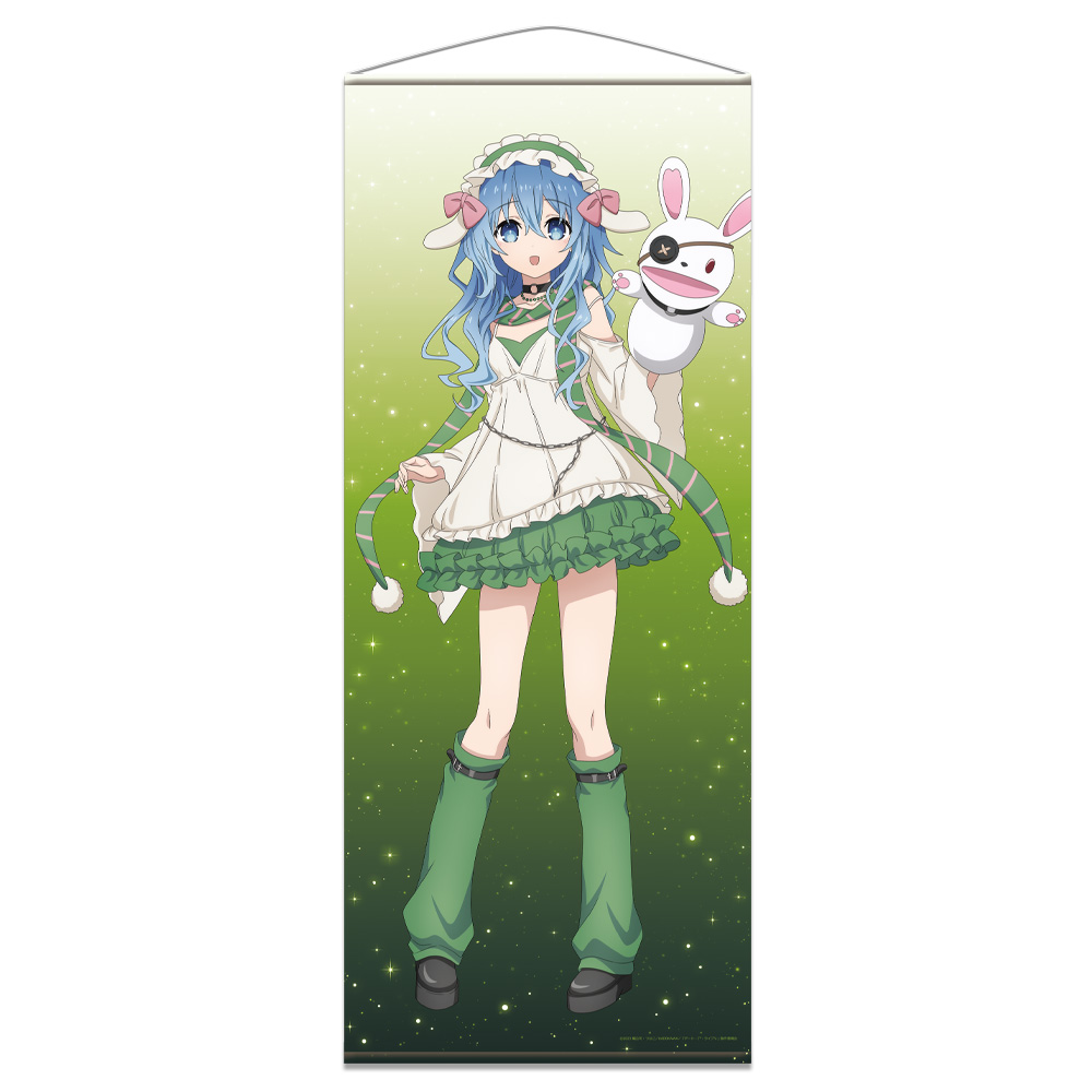 デート・ア・ライブV_ほぼ等身大タペストリー 四糸乃 ゴシックパンク ホワイトver. 【描き下ろし】
