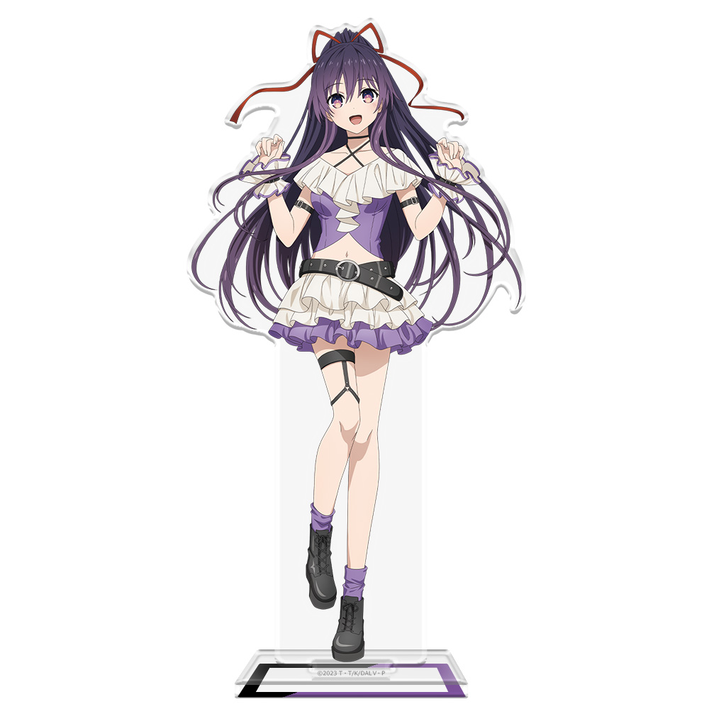 デート・ア・ライブV_アクリルキャラスタンド 夜刀神十香 ゴシックパンク ホワイトver. 【描き下ろし】