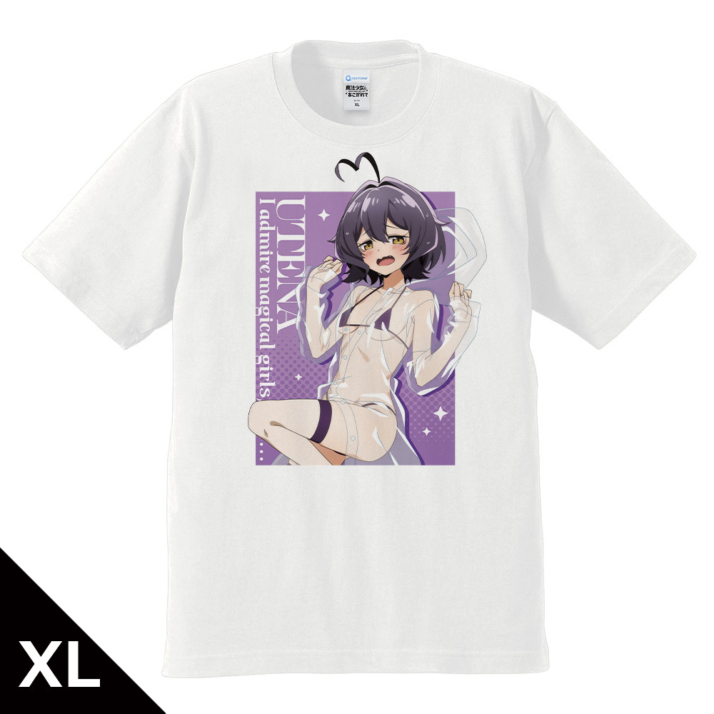 魔法少女にあこがれて_XLサイズ_Tシャツ 柊うてな レインコート水着ver. 【描き下ろし】