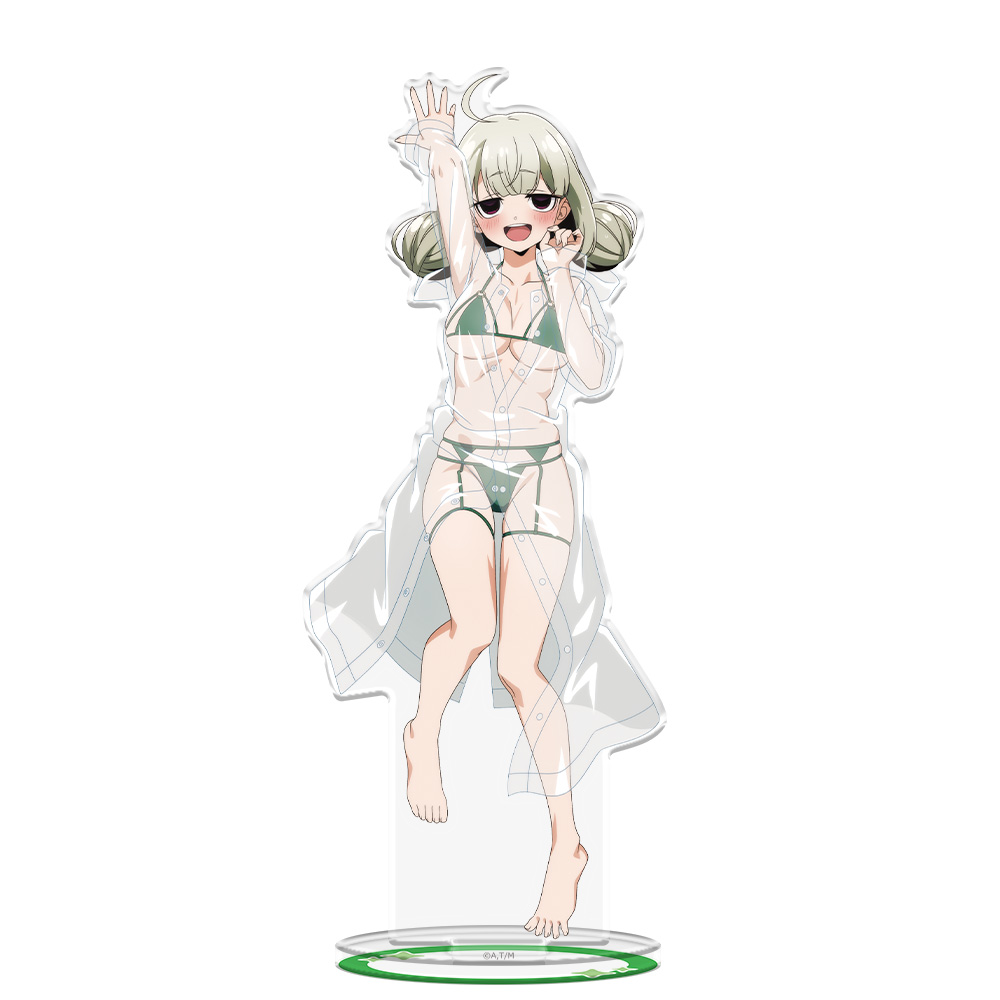 魔法少女にあこがれて_アクリルキャラスタンド 阿良河キウィ レインコート水着ver. 【描き下ろし】