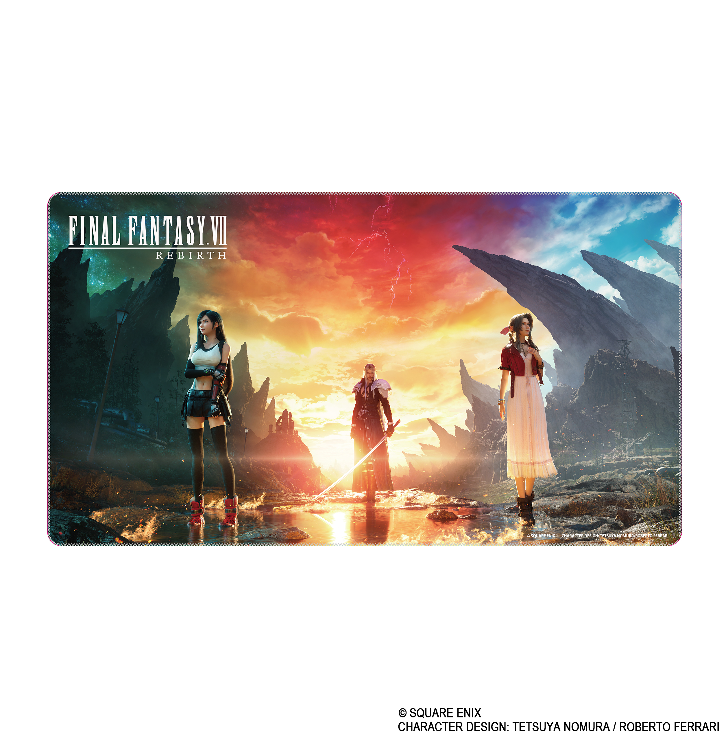 ファイナルファンタジーVII リバース_プレイマット キーアート