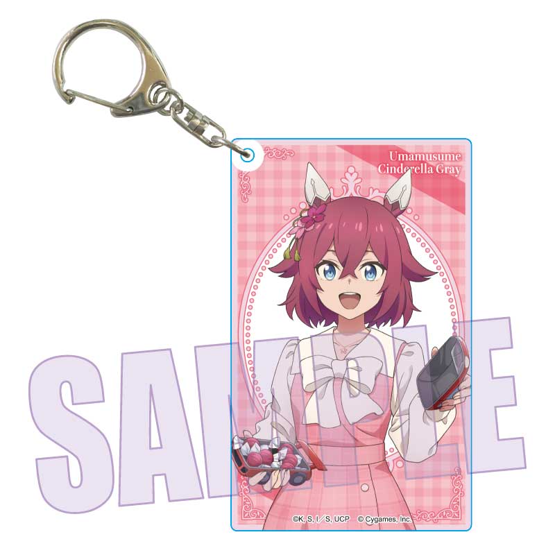 ウマ娘 シンデレラグレイ_ちょいデカアクリルキーホルダー サクラ