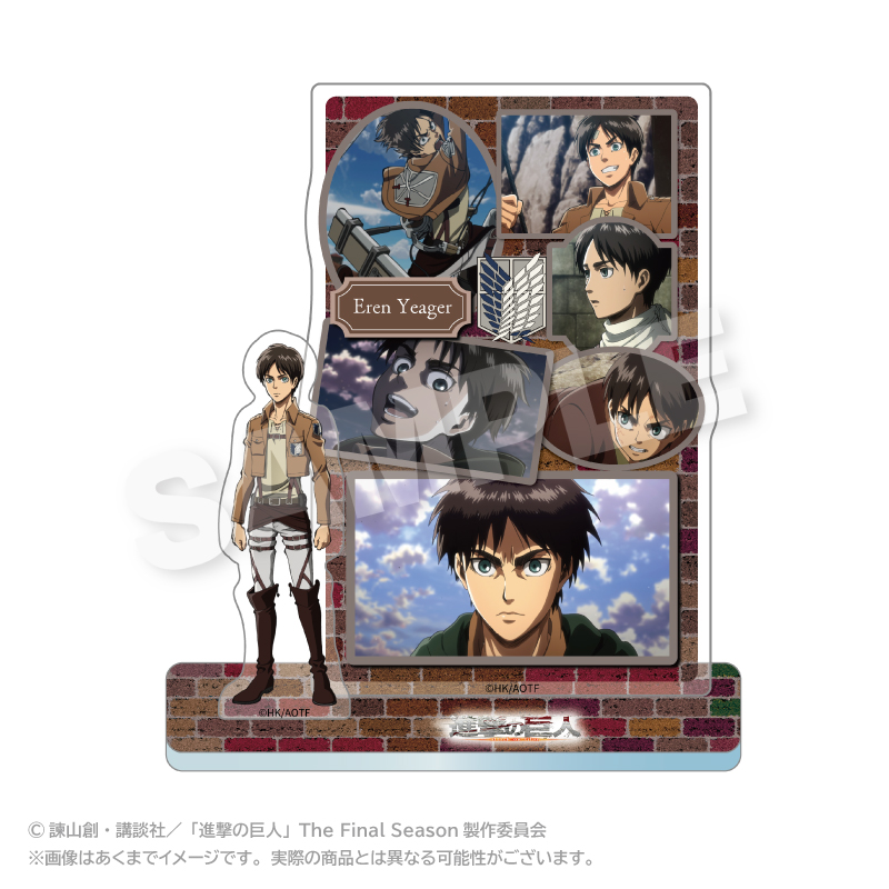 進撃の巨人_メモリーズアクリルマスコット エレン・イェーガー