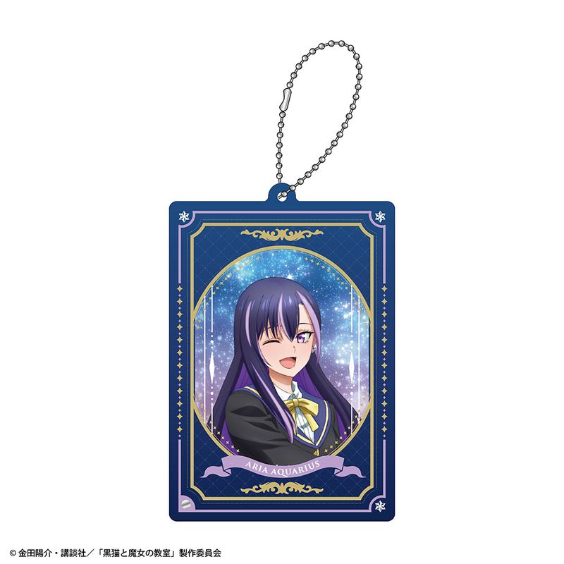 黒猫と魔女の教室_アクリルカード付きキーホルダー アリア