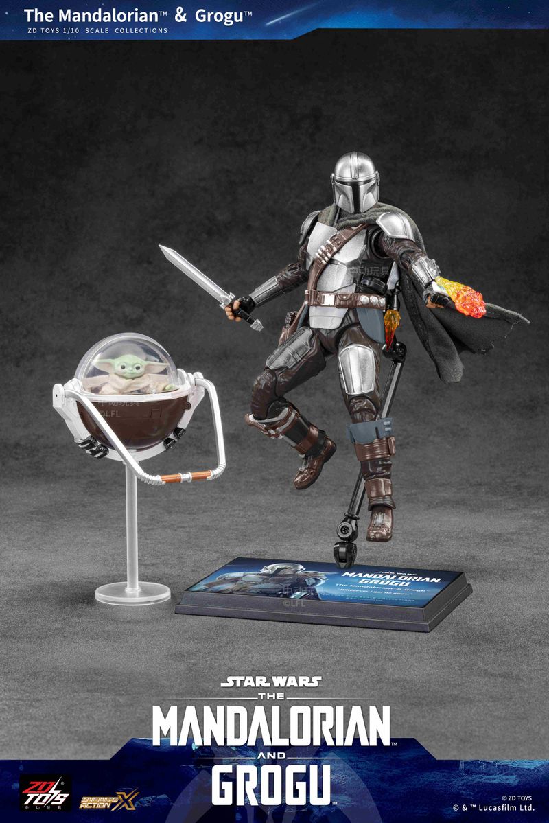 スター・ウォーズ_アクションフィギュア マンダロリアン&グローグー