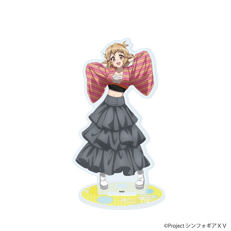 戦姫絶唱シンフォギアXV_アクリルスタンド71/立花響 着物×Y2KVer