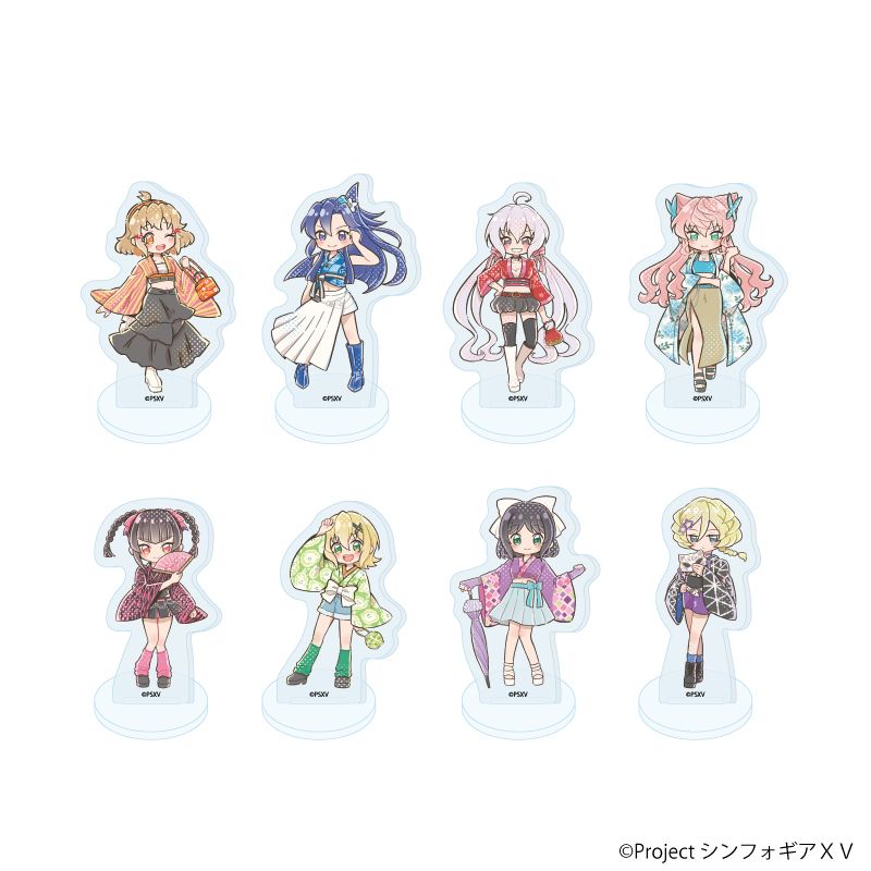 戦姫絶唱シンフォギアXV_アクリルぷちスタンド18/コンプリートセット