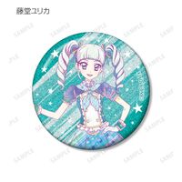 アイカツ! 5thフェスティバル! グリッター 缶バッジ 藤堂ユリカ アイカツ！_トレーディング Ani-Art clear label グリッター缶バッジ