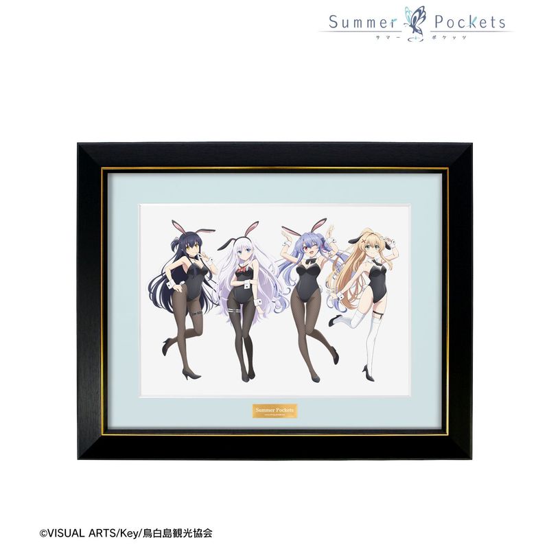 Summer Pockets_描き下ろし 集合 バニーガールver. A4キャラファイン