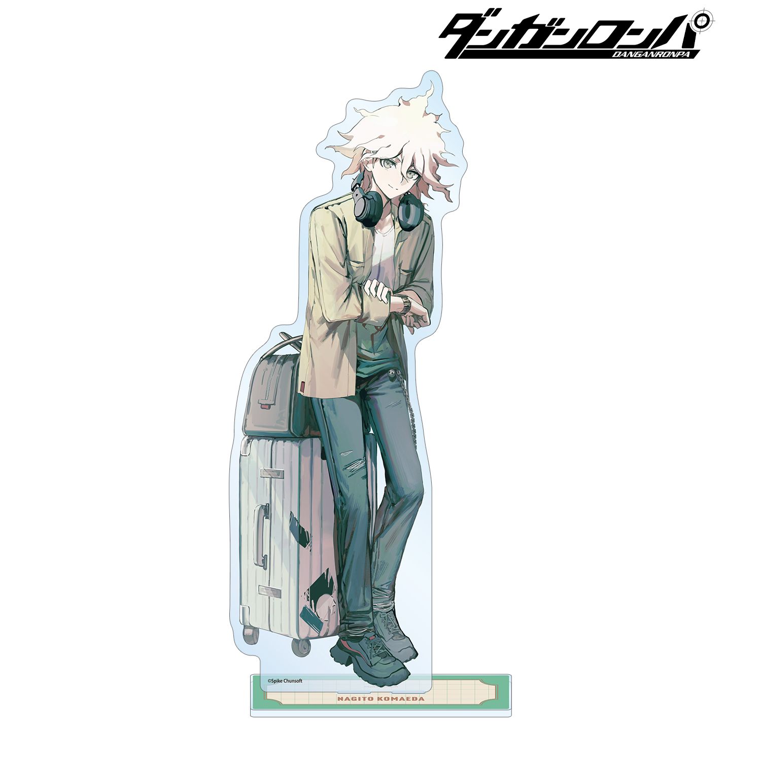ダンガンロンパシリーズ_緜さんイラスト 狛枝凪斗 私服で旅行ver. 特大アクリルスタンド