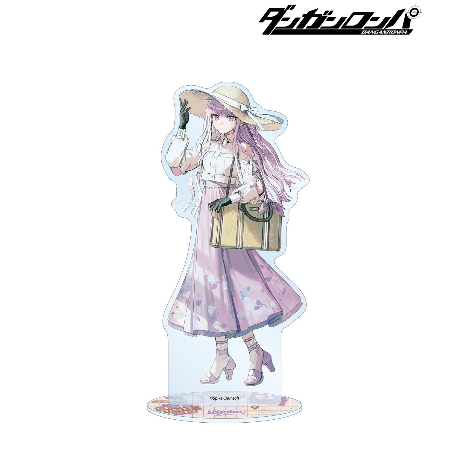 ダンガンロンパシリーズ_緜さんイラスト 霧切響子 私服で旅行ver. BIGアクリルスタンド