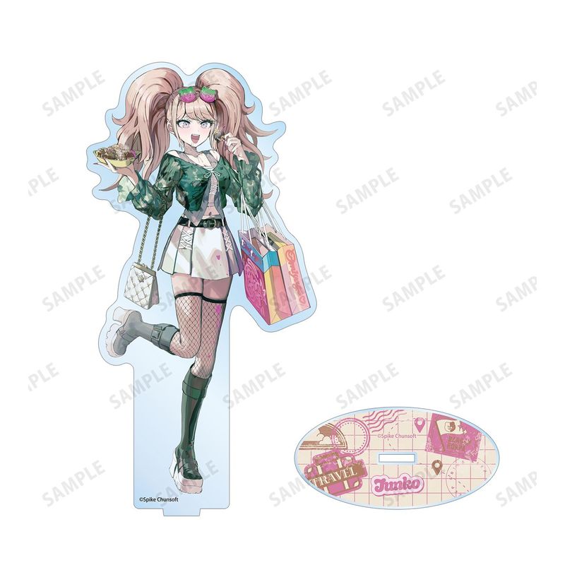ダンガンロンパシリーズ_緜さんイラスト 江ノ島盾子 私服で旅行ver