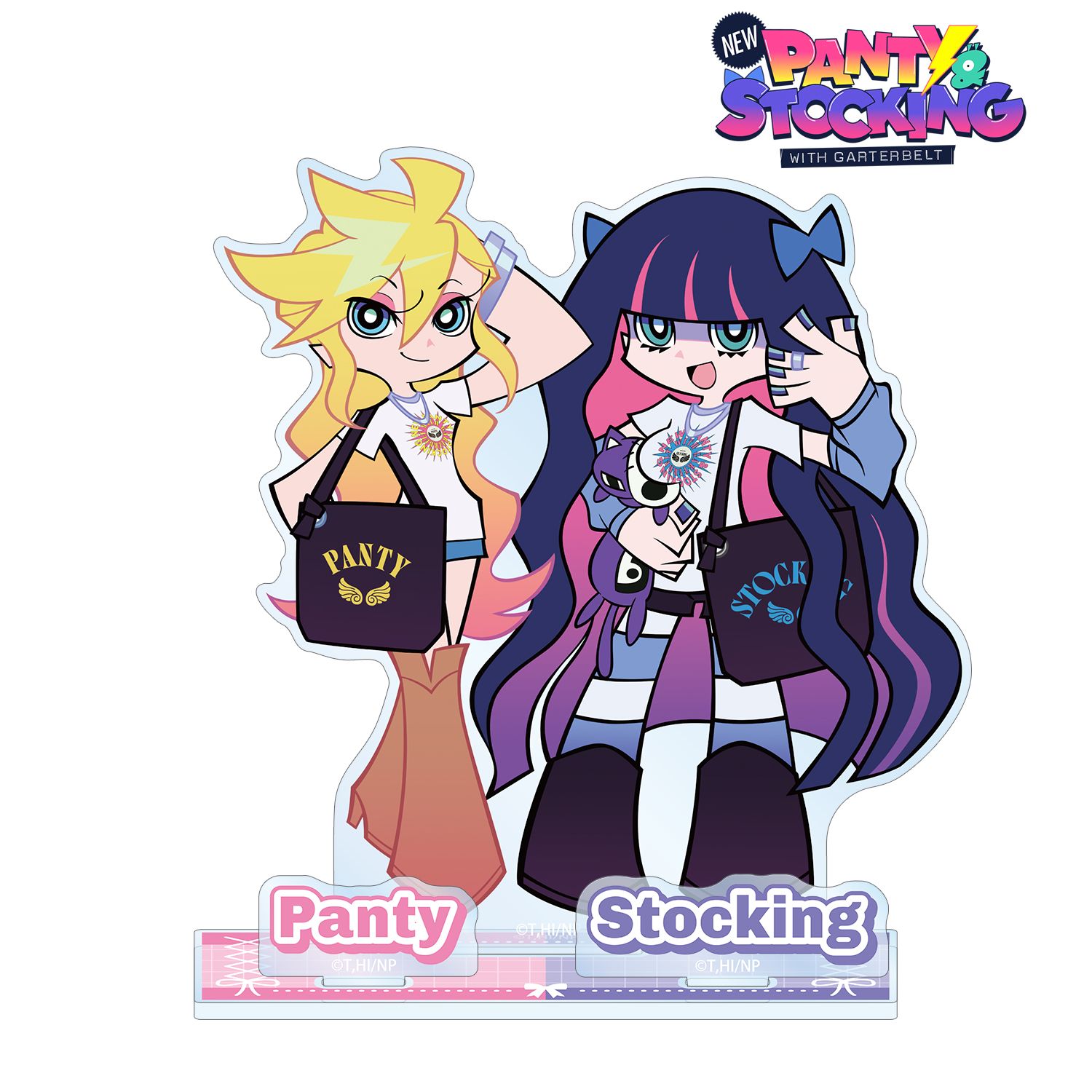 New PANTY ＆ STOCKING with GARTERBELT_描き下ろし パンティ＆ストッキング モデルver. パーツ付きBIGアクリルスタンド ver.A