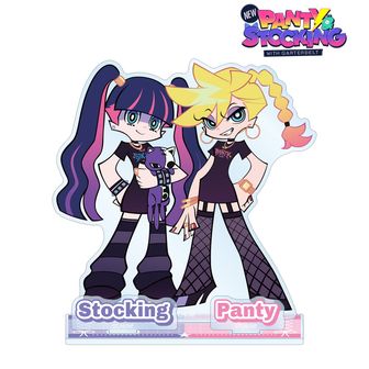 パンスト　ポリエステル　海外限定　アクリルキーホルダー New PANTY ＆ STOCKING with GARTERBELT_描き下ろし パンティ