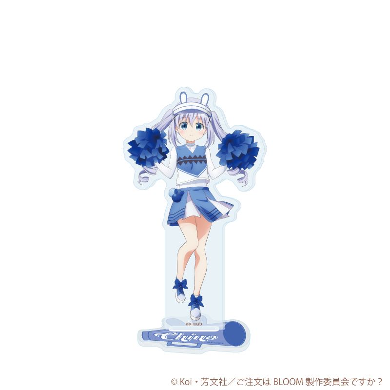 注文はうさぎですか？Liptonコラボ　アクリルクロック　チノ 注文はうさぎですか？Liptonコラボ アクリルクロック チノ ご注文は