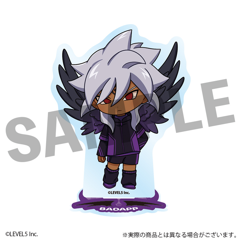 イナズマイレブン 英雄たちのヴィクトリーロード_ミニキャラアクリルスタンド バダップ・スリード 悪魔ver.