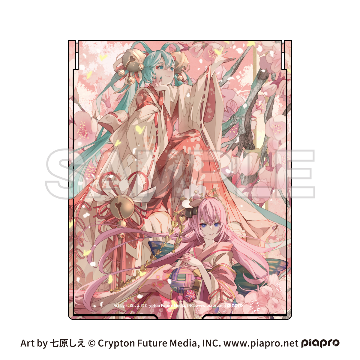 初音ミク_ピアプロキャラクターズ　cosmetics 音彩ノ粧 メイクアップミラー『絢-aya-』	 	 