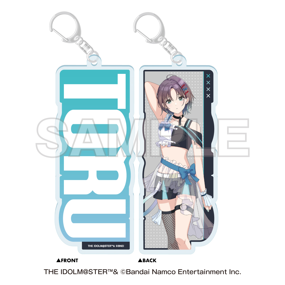 アイドルマスター シリーズ_NTTドコモ×アイドルマスター シャイニーカラーズ　両面ネームキーホルダー 浅倉 透