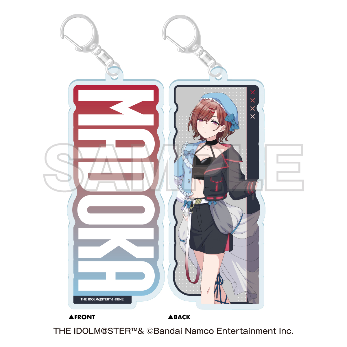 アイドルマスター シリーズ_NTTドコモ×アイドルマスター シャイニーカラーズ　両面ネームキーホルダー 樋口 円香