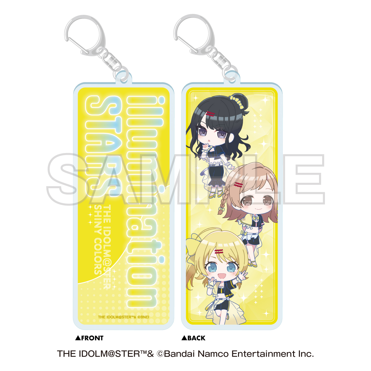 アイドルマスター シリーズ_NTTドコモ×アイドルマスター シャイニーカラーズ　両面ユニットキーホルダー 283プロ イルミネーションスターズ