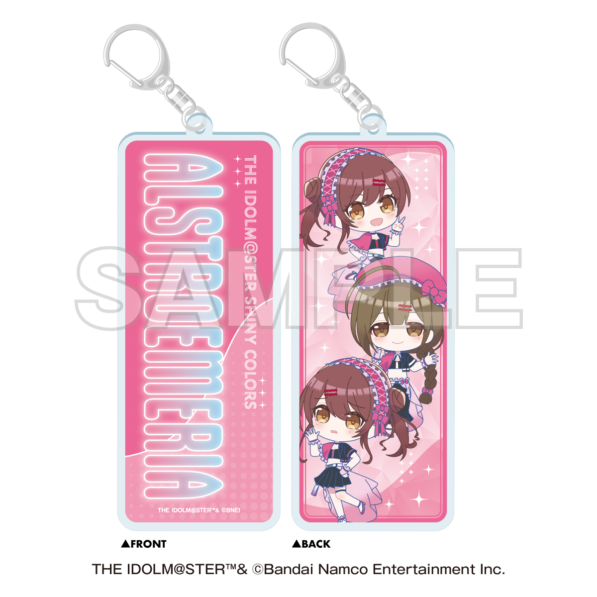 アイドルマスター シリーズ_NTTドコモ×アイドルマスター シャイニーカラーズ　両面ユニットキーホルダー 283プロ アルストロメリア