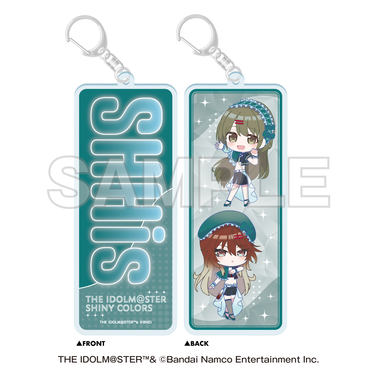 アイドルマスター シリーズ_NTTドコモ×アイドルマスター シャイニーカラーズ　両面ユニットキーホルダー 283プロ シーズ