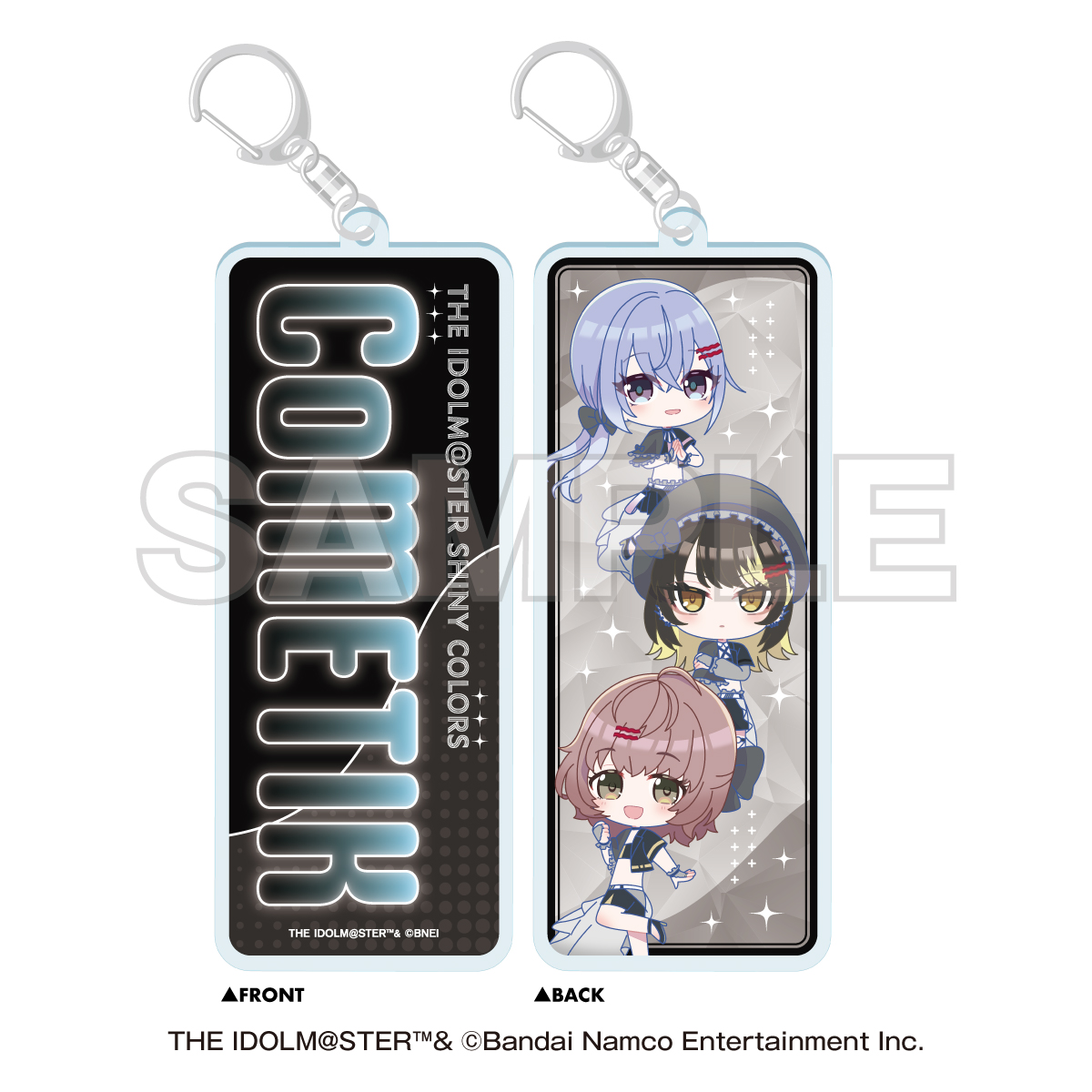 アイドルマスター シリーズ_NTTドコモ×アイドルマスター シャイニーカラーズ　両面ユニットキーホルダー 283プロ コメティック