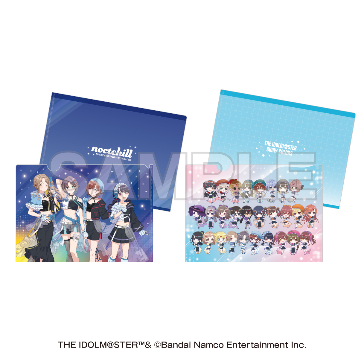アイドルマスター シリーズ_NTTドコモ×アイドルマスター シャイニーカラーズ　クリアファイル(2枚セット)