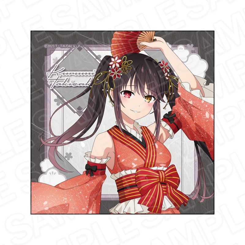デート・ア・ライブⅤ_マイクロファイバー 時崎狂三 和服アイドル ver 