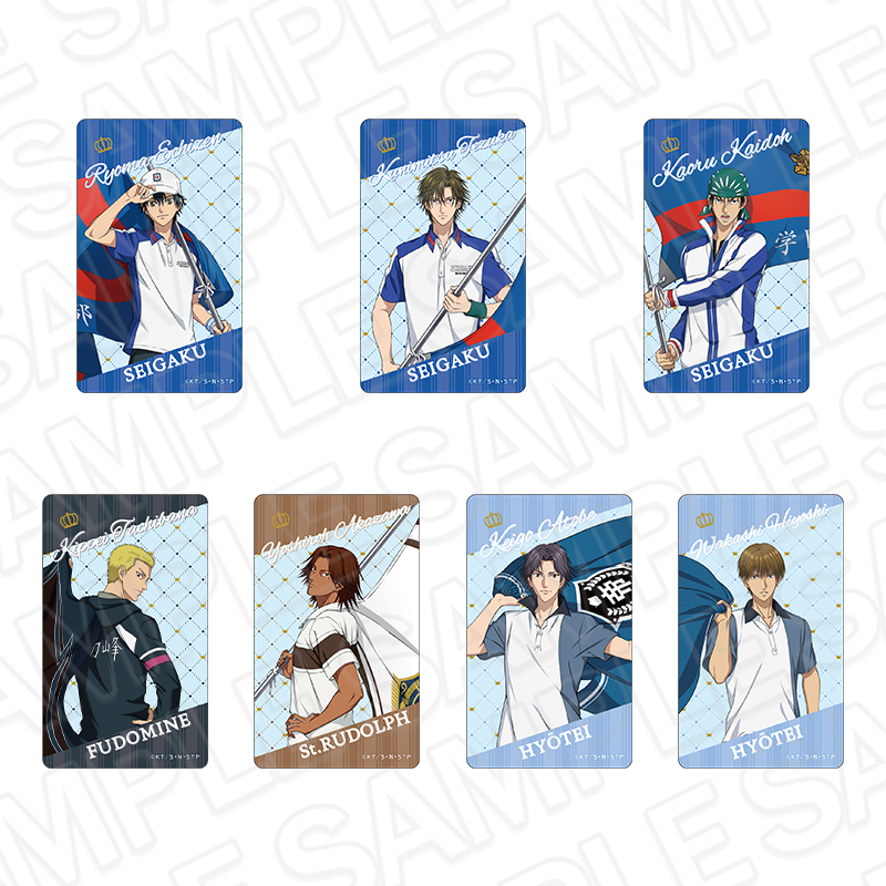 新テニスの王子様_クリアカード(ランダム) A flag ver. vol.2　【OPP／7個入り】【コンプリートセット】
