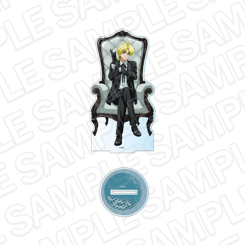 新世紀GPXサイバーフォーミュラSIN_デカアクリルスタンド カール・リヒター・フォン・ランドル Chair ver.