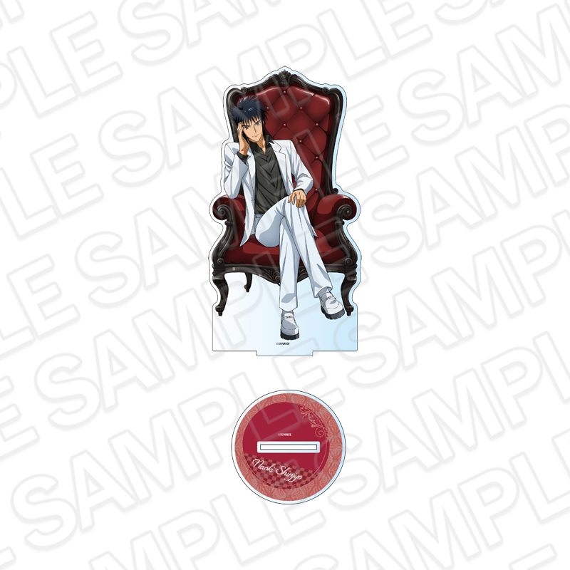 新世紀GPXサイバーフォーミュラSIN_デカアクリルスタンド 新条直輝 Chair ver.