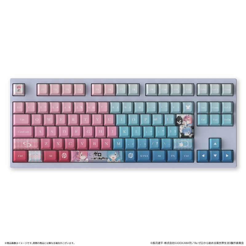 Re:ゼロから始める異世界生活_AMICIS ゲーミングキーボード 80HE 日本