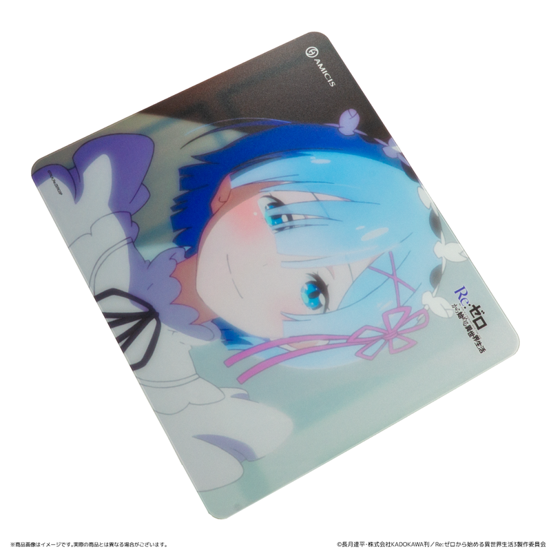 Re:ゼロから始める異世界生活_AMICIS ガラスマウスパッド レムEdition