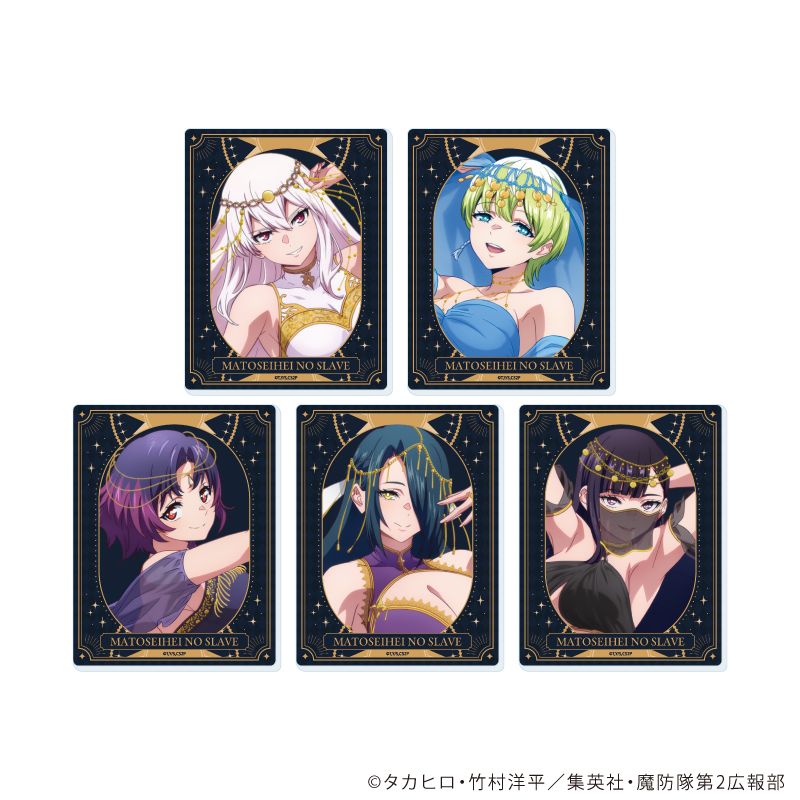 魔都精兵のスレイブ2_アクリルカード03/コンプリートセット(全5種