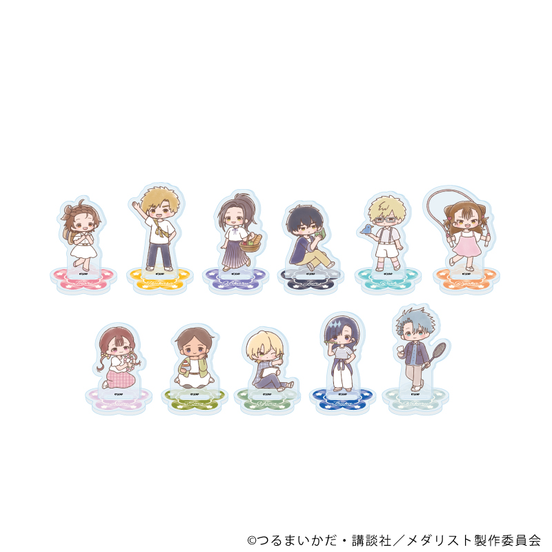 メダリスト_アクリルぷちスタンド09/ピクニックver. コンプリートセット(全11種)(グラフアートイラスト)【コンプリートセット/11個入り】