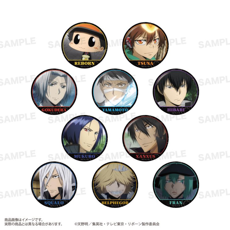 家庭教師ヒットマンREBORN!_トレーディング場面写缶バッジ